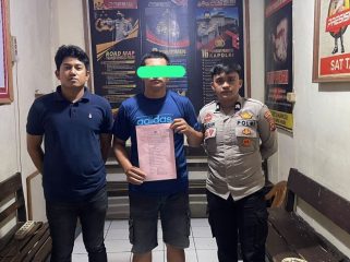 Foto: Seorang Oknum ASN ditahan atas dugaan tindak pidana penipuan dan penggelapan uang sebesar Rp 135.000.000.
