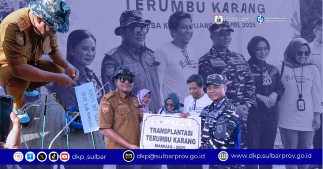 
					DKP Sulbar Inisiasi Transplantasi Terumbu Karang di Pulau Karampuang untuk Konservasi Laut