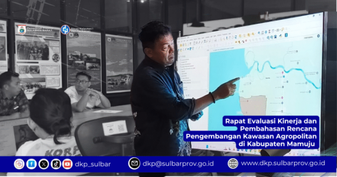 
					DKP Sulbar Gelar Rapat Internal Bahas Pengembangan Kawasan Agropolitan dan Evaluasi Kinerja OPD
